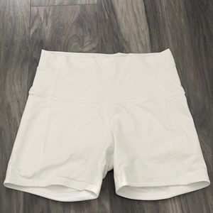 Lululemon Shorts, White, Never worn (gift), Sz 8